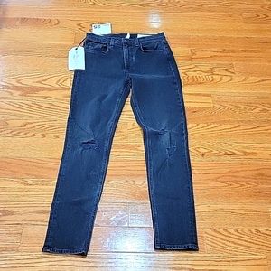 Rag & Bone Washout Black Jeans size 25